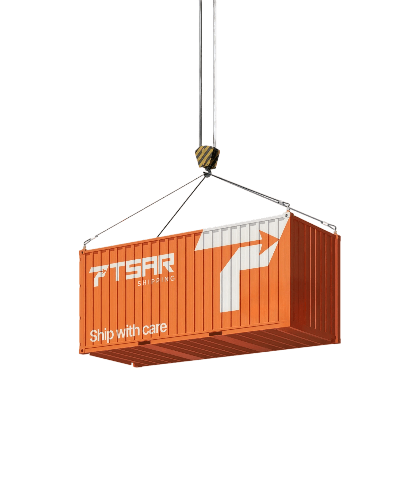 Hexallo shipping container